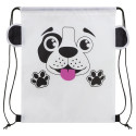 Ensemble de jouets pour chien avec accessoires, niche et sac à dos