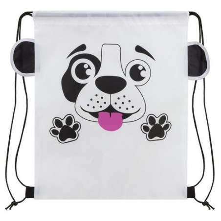 Ensemble de jouets pour chien avec accessoires, niche et sac à dos