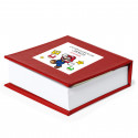 Bloc notes personnalisé avec autocollant de mario bros
