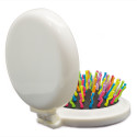 Miroir avec brosse pliable personnalisé pratique et original pour tout événement