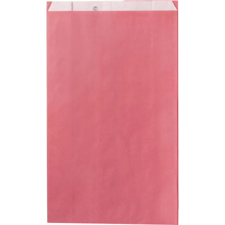 Enveloppe de présentation couleur framboise papier 7x12