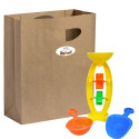 Set de jouets de plage avec sac kraft personnalisé idéal pour les événements