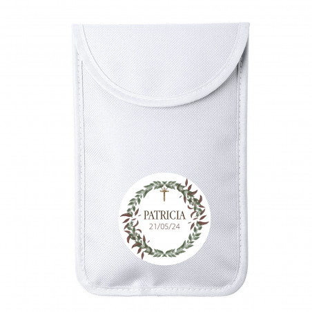 Coque de téléphone personnalisée avec adhésif pour communion