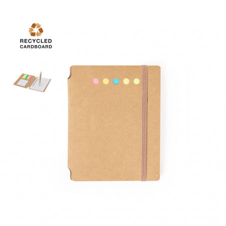 Carnet avec post it personnalisé : collection gaby gato