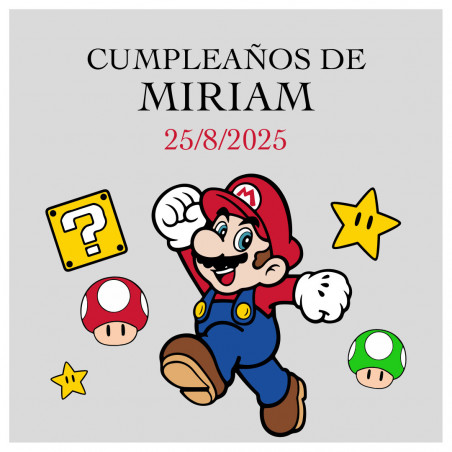 Imán personnalisé en céramique collection mario bros