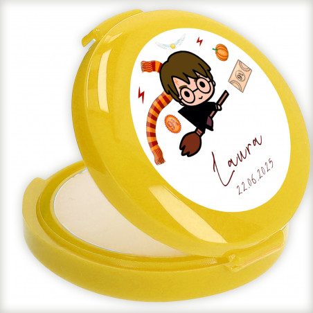 Baume à lèvres personnalisé collection harry plotter détail original pour événements