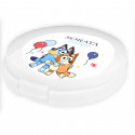 Baume à lèvres personnalisé collection bluey et bingo détail idéal pour anniversaires et communions
