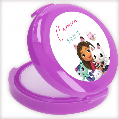 Baume à lèvres personnalisé collection gaby chat détail idéal pour événements enfants