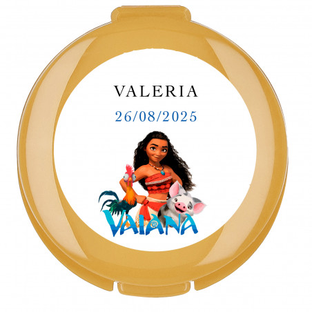 Baume à lèvres personnalisé collection vaiana idéal pour les détails des événements enfantins