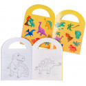 Set de peinture et autocollants dinosaurs détail personnalisé collection vaiana