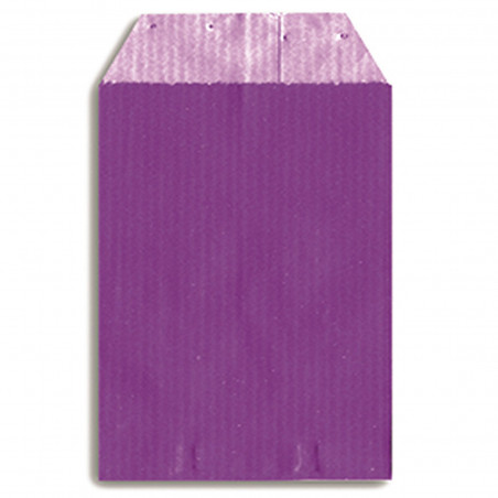 éventail en papier lila personnalisé détail élégant pour communions