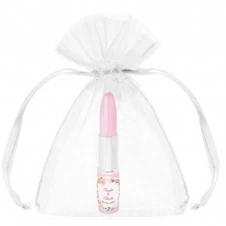 Stylo à lèvres avec sac personnalisable pour mariage