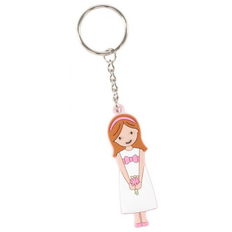 Porte-clés pour détails de communion de fille