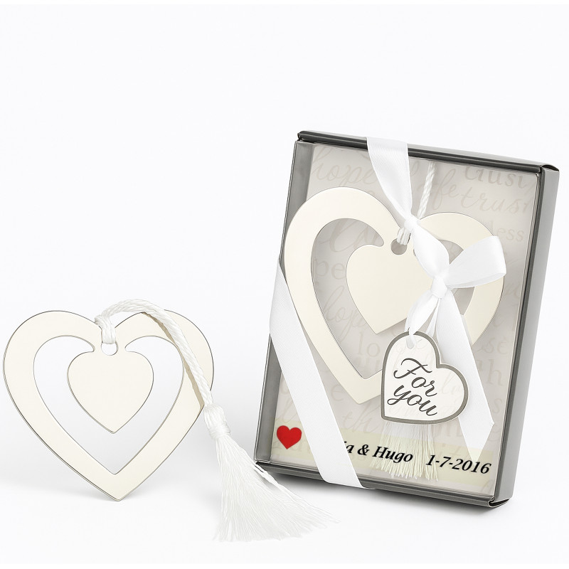 Marque-pages personnalisé pour les détails des invités