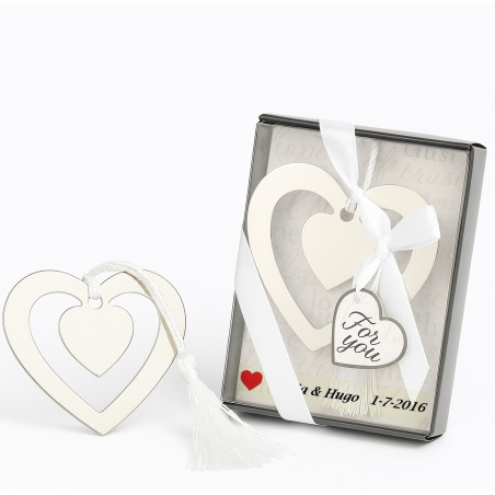 Marque-pages personnalisé pour les détails des invités