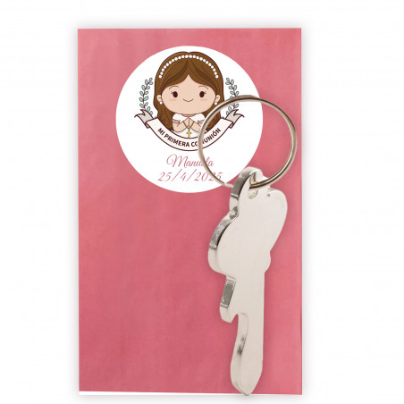 Porte-clés originaux pour des souvenirs de communion personnalisés
