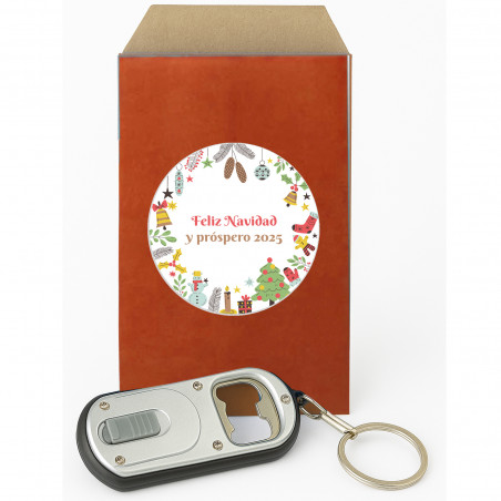 Porte-clés de Noël personnalisés