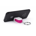 Porte-clés Support pour Mobile Pratique et Original en Couleur Rose