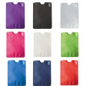 Porte-cartes en aluminium protection