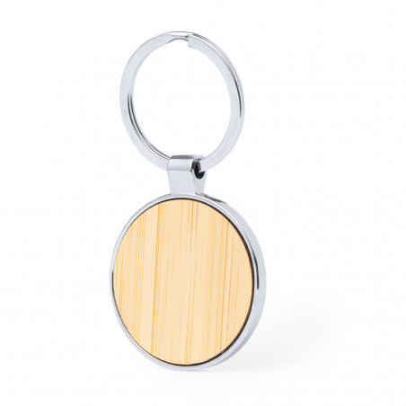 Porte-clés métallique avec autocollant première communion fille personnalisable