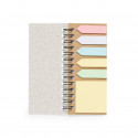Stylo de graduation avec carnet personnalisé dans un sac en organza