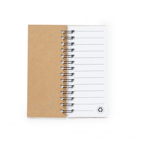 Stylo de graduation avec carnet personnalisé dans un sac en organza