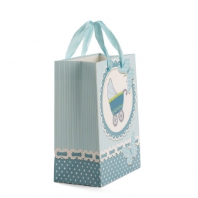 Sac Cadeau Anniversaire Kraft 23x18 cm