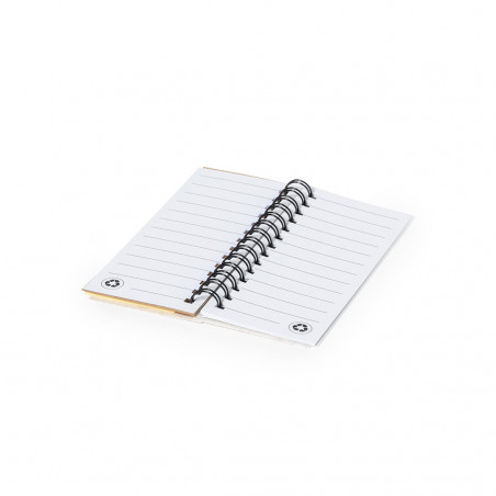 Stylo de graduation avec carnet personnalisé dans un sac en organza