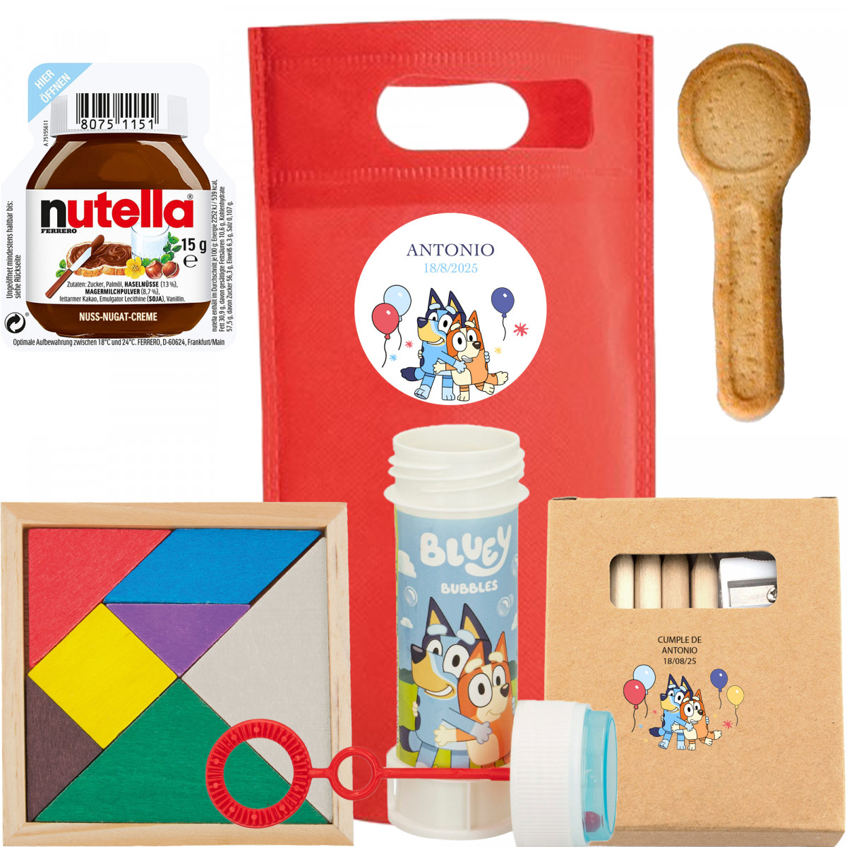 Détails pour un anniversaire d’enfants Bluey