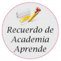 Adhésif personnalisé de 3 cm avec motif scolaire