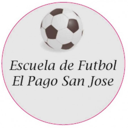 Adhésif de football personnalisé pour événements 3 cm fond transparent