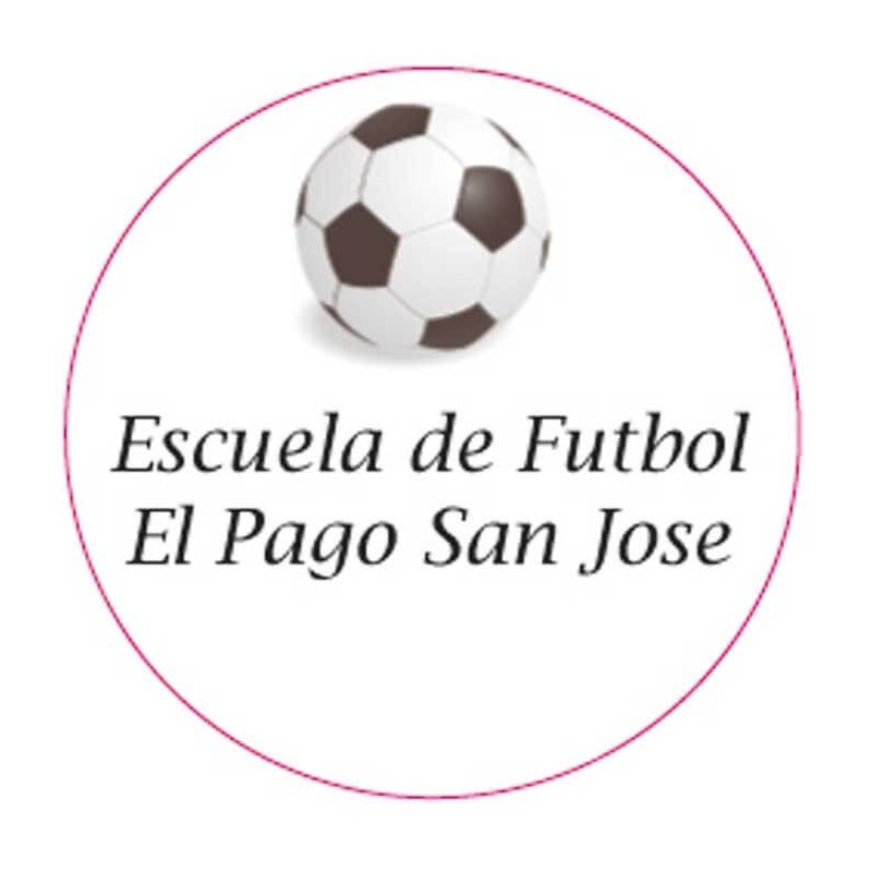 Adhésif de football personnalisé pour invités 3 cm