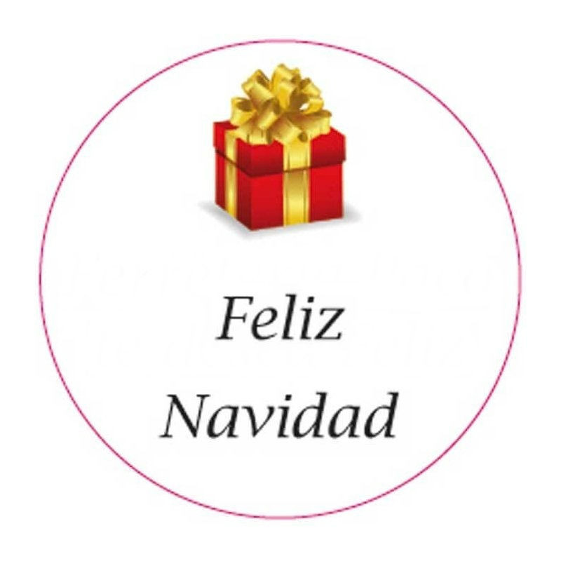 Adhésif 3cm joyeux noël à personnaliser