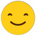 Adhésif 3cm emoji sourire