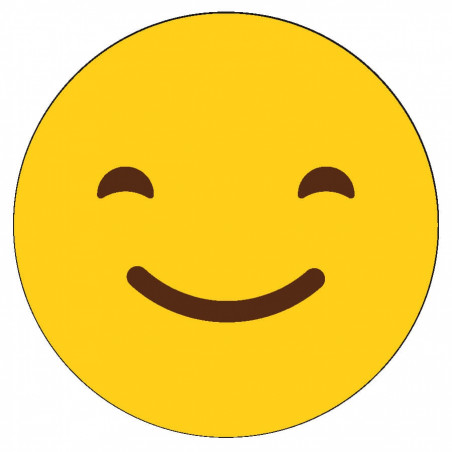 Adhésif 3cm emoji sourire