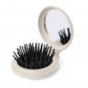 Miroir avec brosse pliable et autocollant personnalisé pour les détails