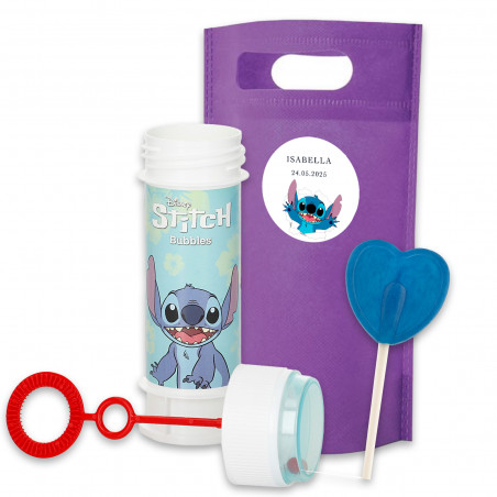 Détails pour anniversaire avec le souffleur stitch original et amusant
