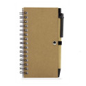 Carnet personnalisé avec autocollant de 5 cm pikachu