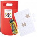 Puzzle à peindre avec sac et adhésif super mario pour détails d anniversaire