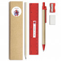 Set de écriture personnalisé avec des autocollants de spiderman pour des cadeaux d enfants