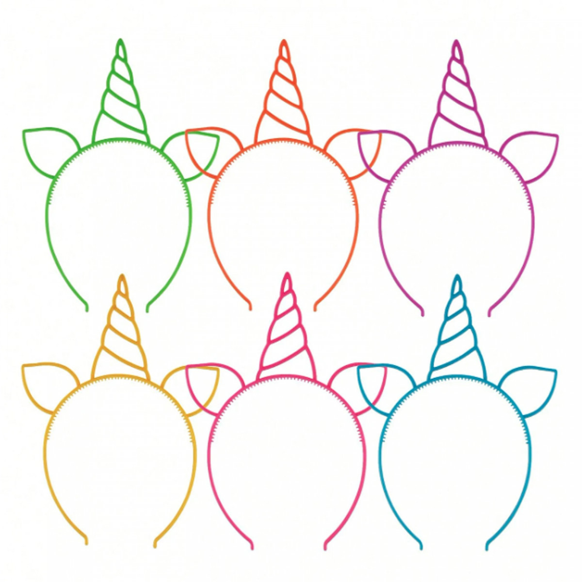 Diadème licorne pour fêtes et célébrations