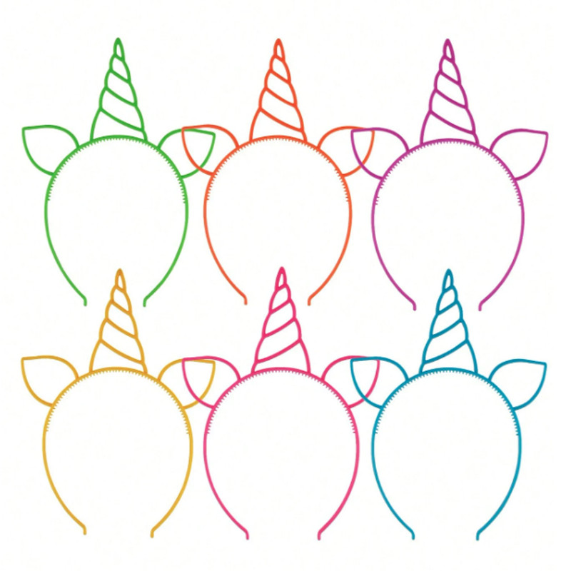 Diadème licorne pour fêtes et célébrations