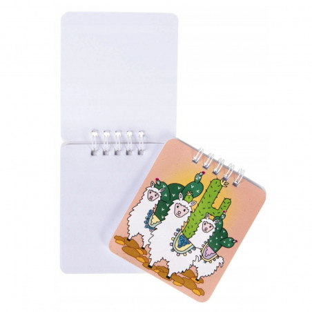 Détails invités enfants blog de notes llama