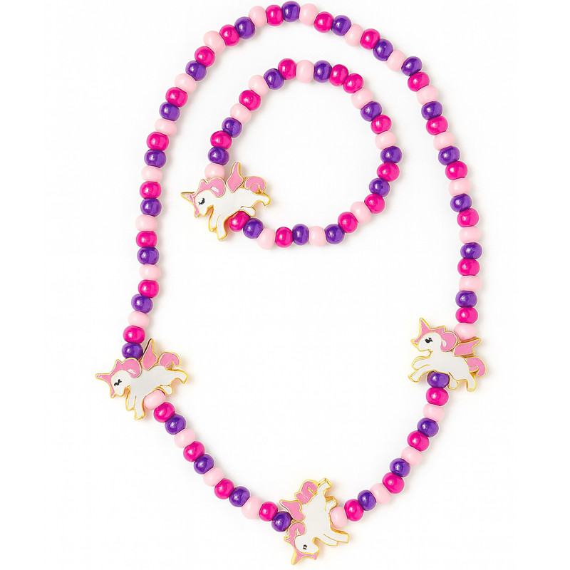 Collier et bracelet licorne