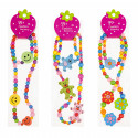 Cadeaux pour filles collier et bracelet élastique pour enfants
