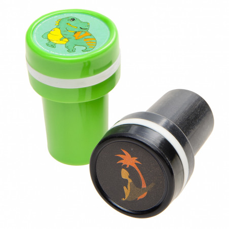Tampons pour enfants avec un design de dinosaure