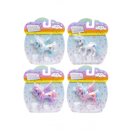 Détails des invités licorne en jouet