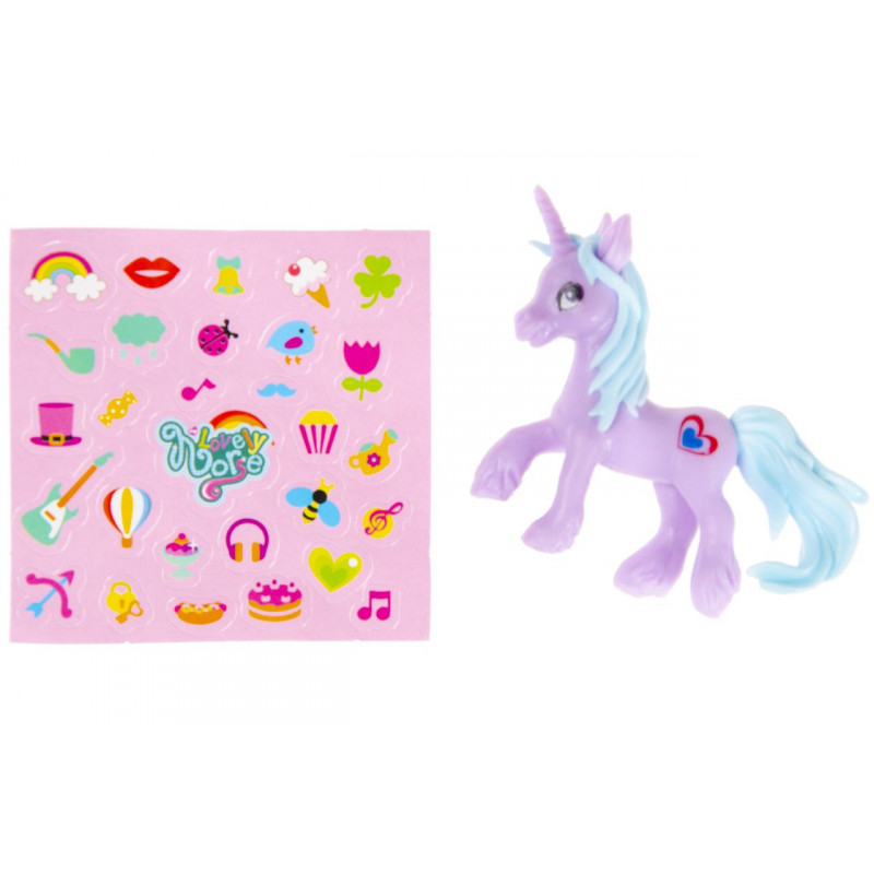Cadeaux pour filles pas chers avec des autocollants de licorne