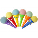 Lanceur de balles en forme de glace