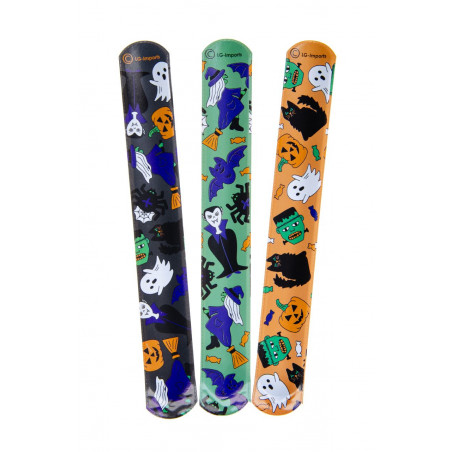 Bracelet slap halloween pour détails de fête